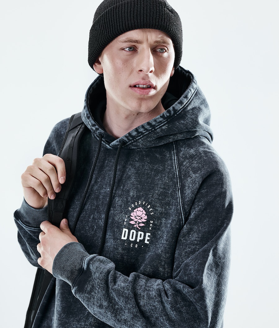 Dope Daily Rose Hoodie Herren Schwarz | IS6418970