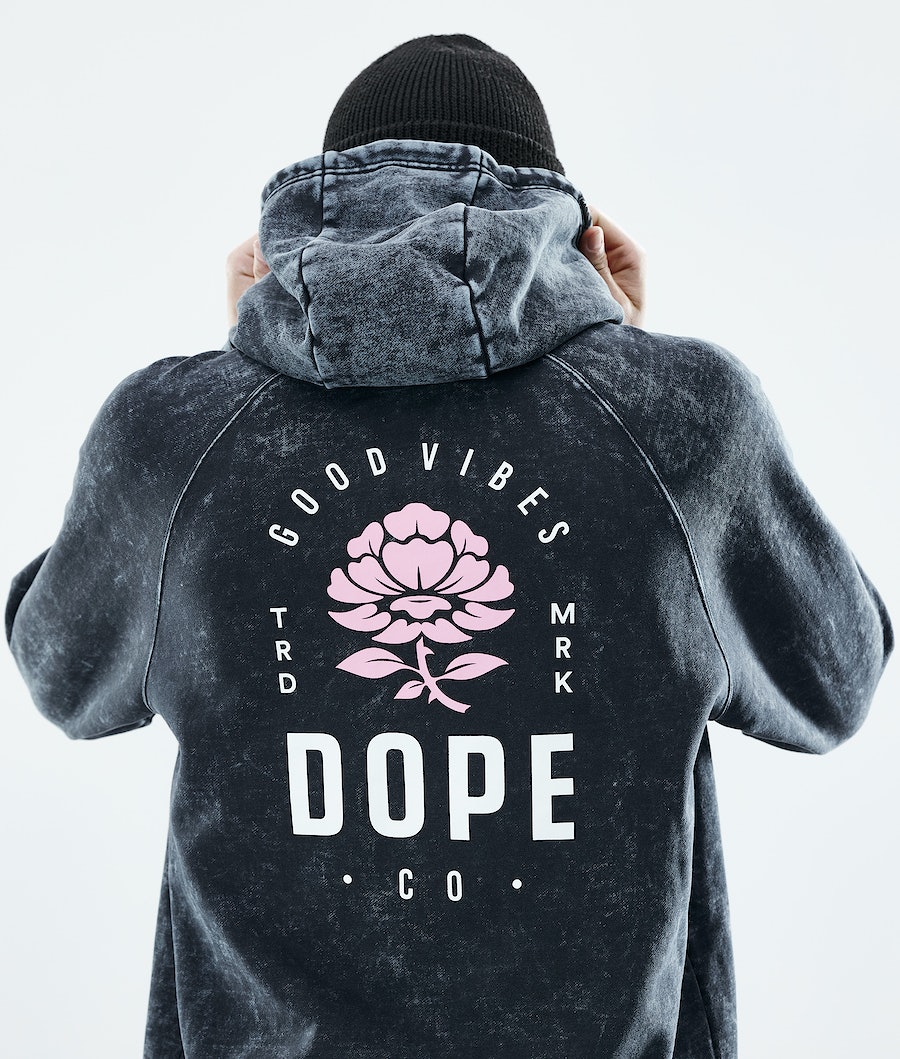 Dope Daily Rose Hoodie Herren Schwarz | IS6418970