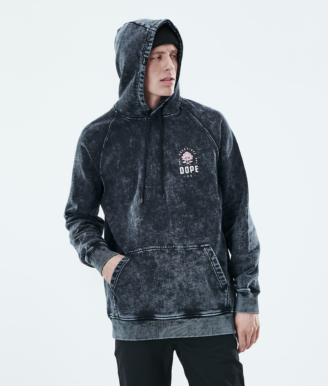 Dope Daily Rose Hoodie Herren Schwarz | IS6418970