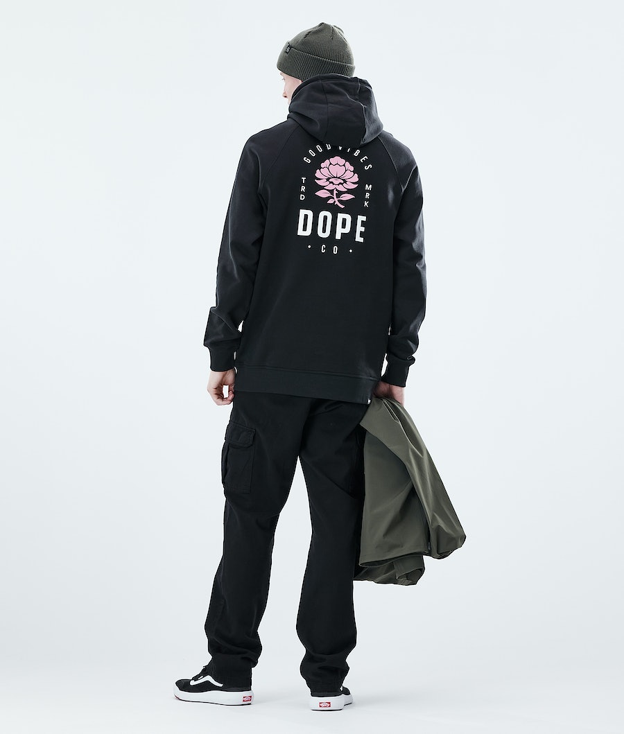 Dope Daily Rose Hoodie Herren Schwarz | SV1304897