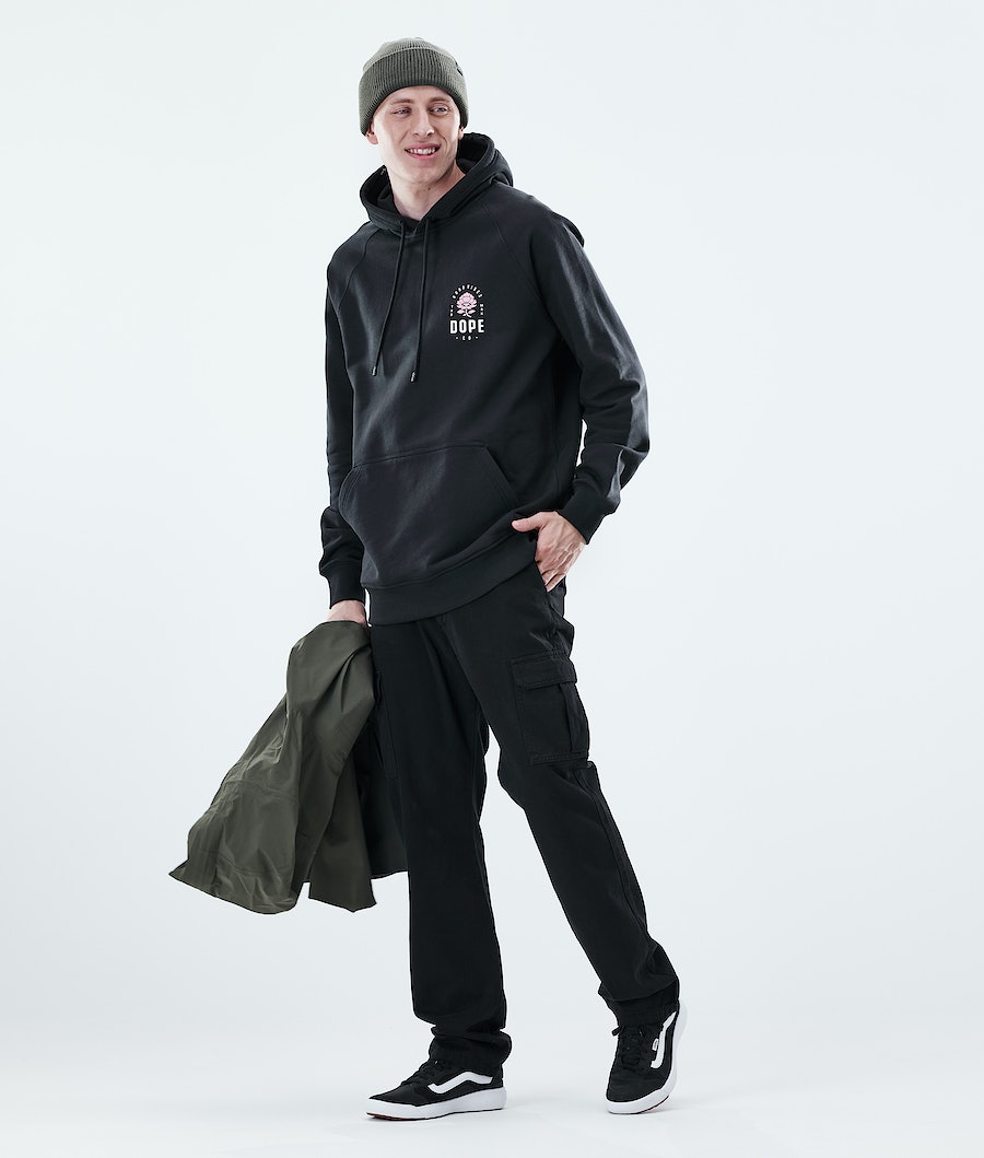 Dope Daily Rose Hoodie Herren Schwarz | SV1304897