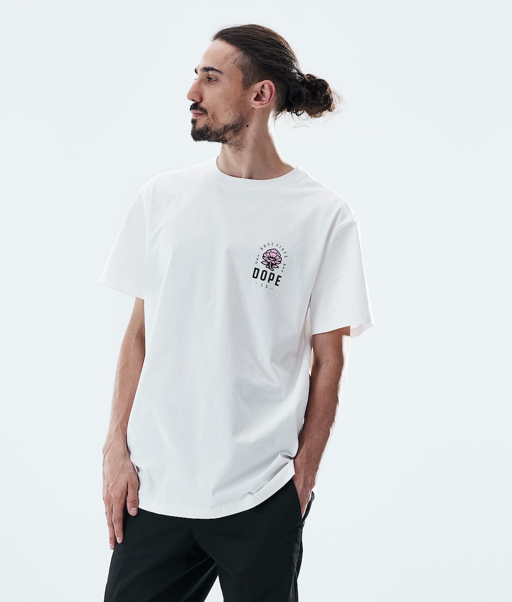 Dope Daily Rose T-Shirts Herren Weiß | TG0678925