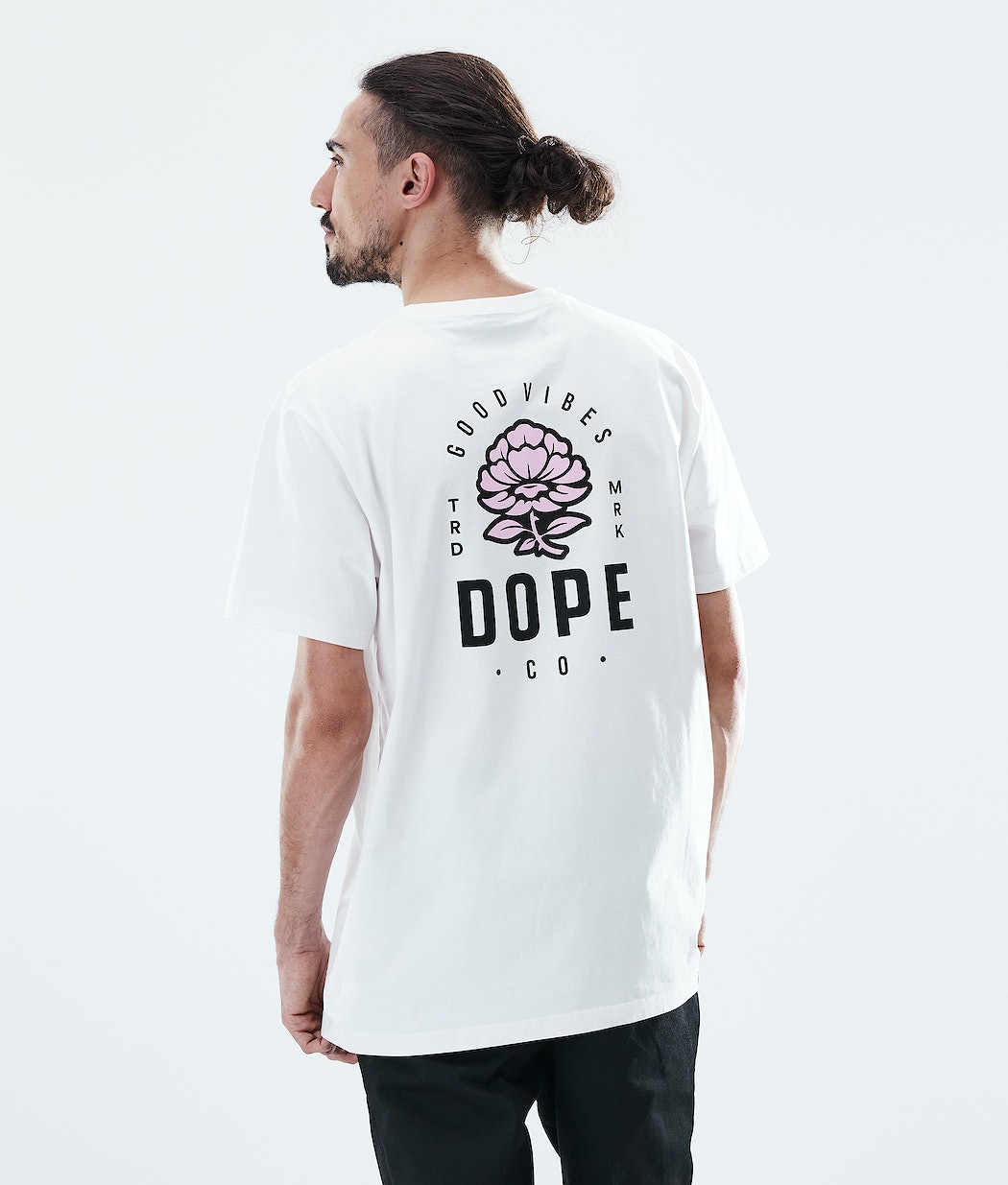 Dope Daily Rose T-Shirts Herren Weiß | TG0678925