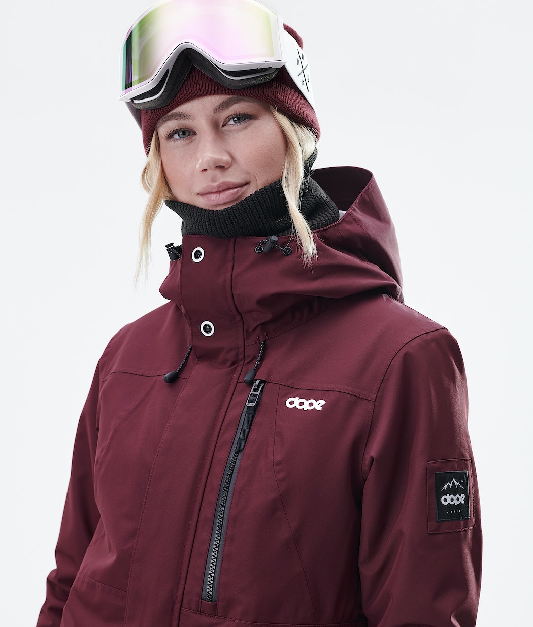 Dope Divine W Snowboardjacke Damen Bordeaux | TK1859403