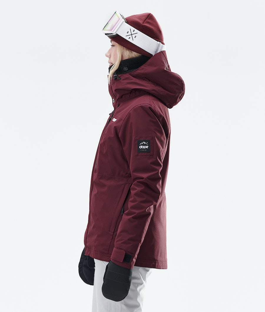 Dope Divine W Snowboardjacke Damen Bordeaux | TK1859403
