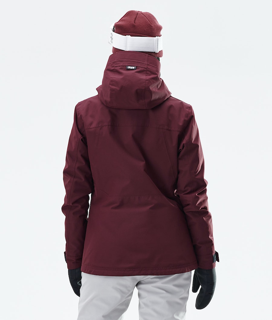 Dope Divine W Snowboardjacke Damen Bordeaux | TK1859403