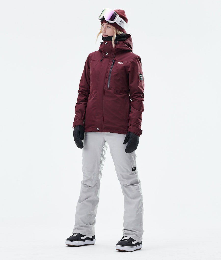 Dope Divine W Snowboardjacke Damen Bordeaux | TK1859403