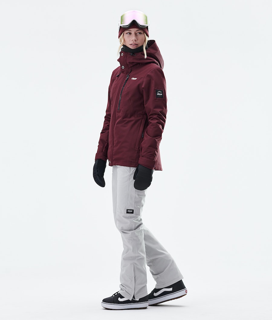 Dope Divine W Snowboardjacke Damen Bordeaux | TK1859403