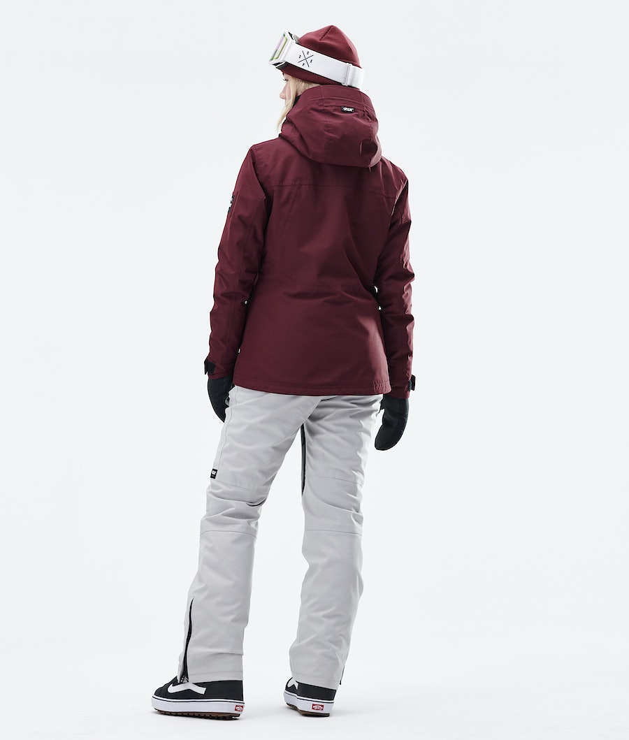 Dope Divine W Snowboardjacke Damen Bordeaux | TK1859403