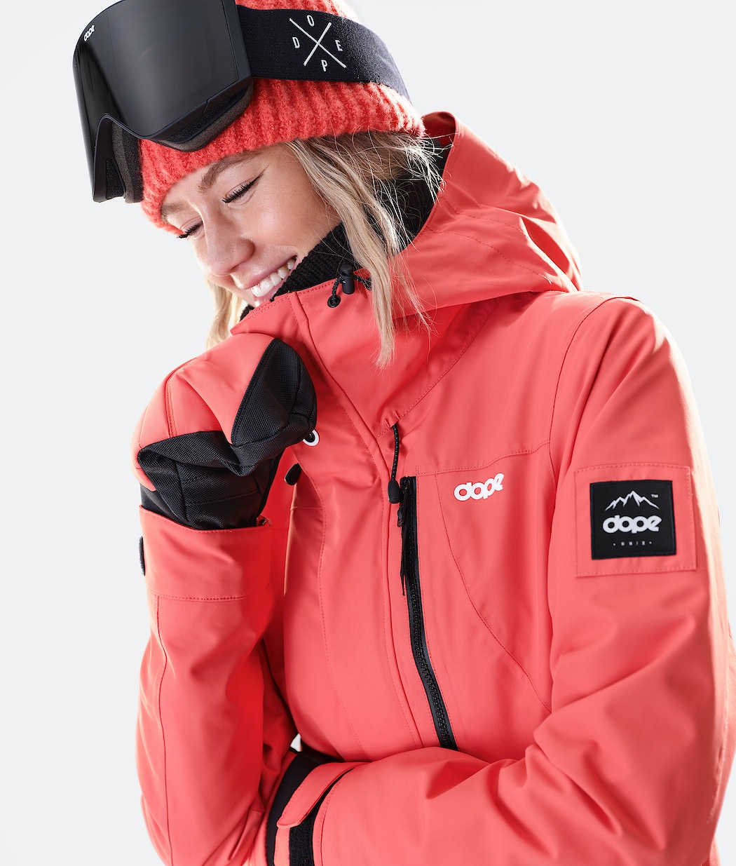 Dope Divine W Snowboardjacke Damen Koralle | EC9584276