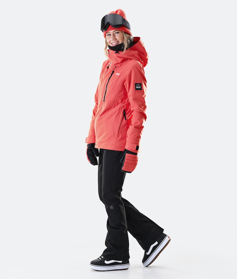 Dope Divine W Snowboardjacke Damen Koralle | EC9584276
