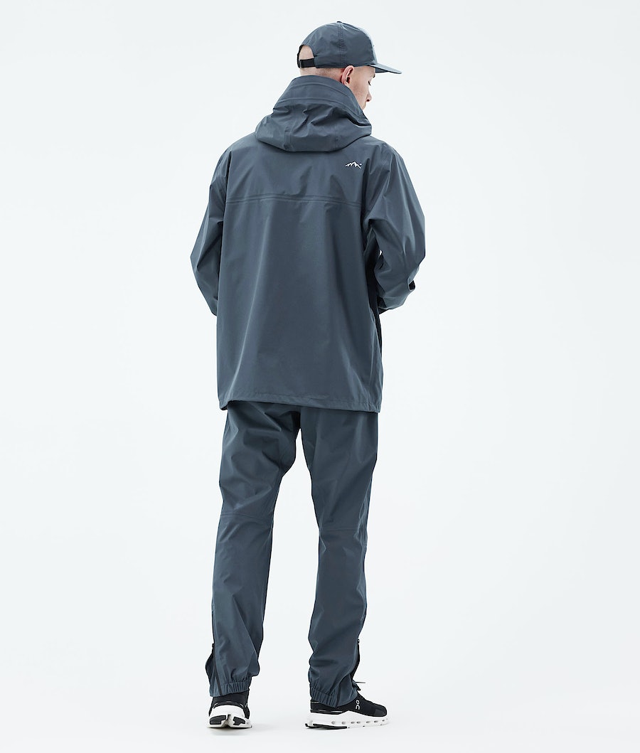 Dope Downpour Regenjacke Herren Blau | VQ0317268
