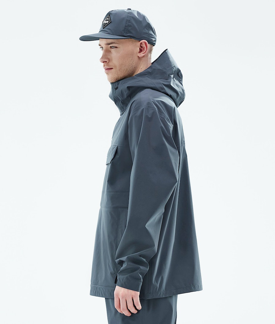 Dope Downpour Regenjacke Herren Blau | VQ0317268