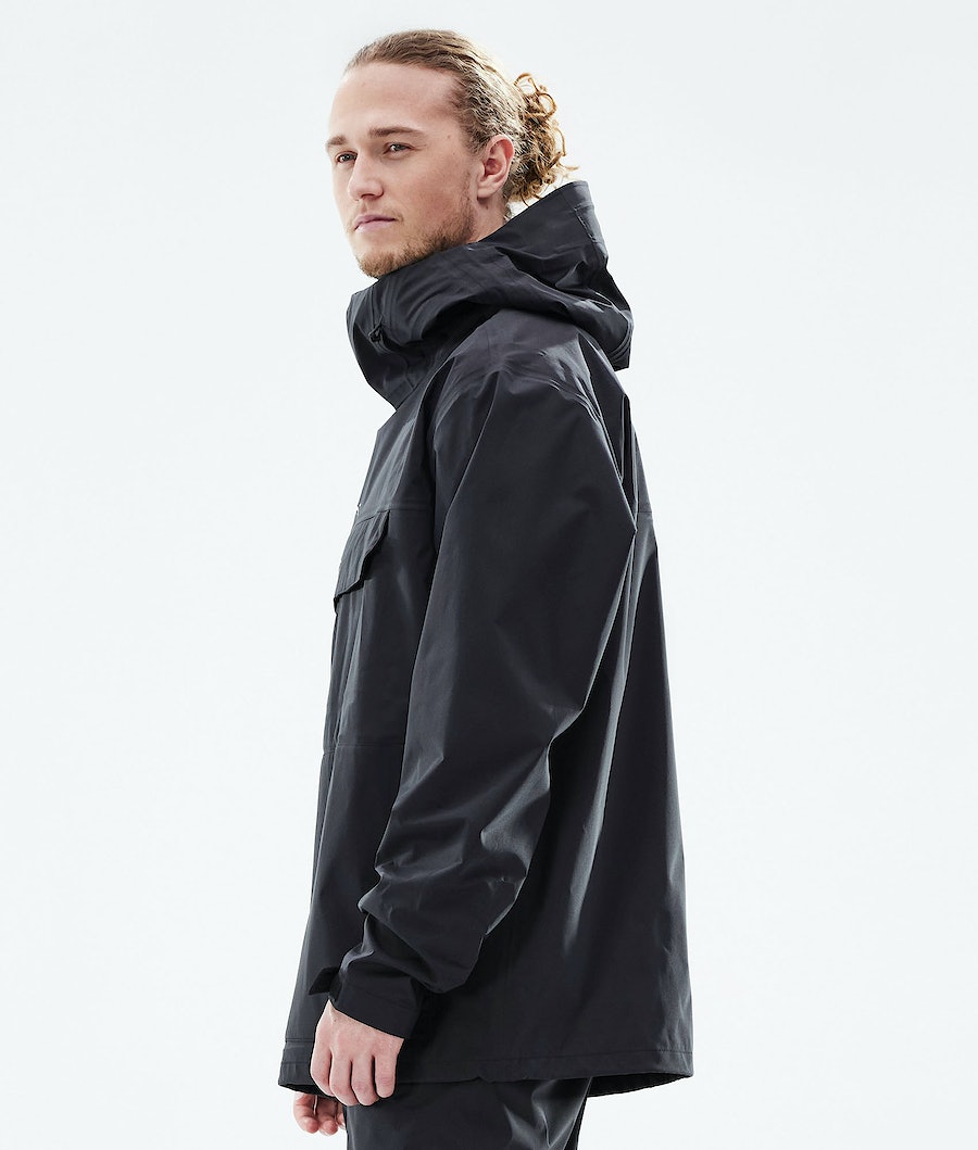 Dope Downpour Regenjacke Herren Schwarz | GA2537498