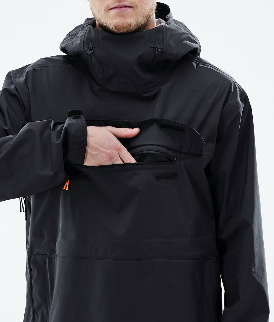 Dope Downpour Regenjacke Herren Schwarz | GA2537498