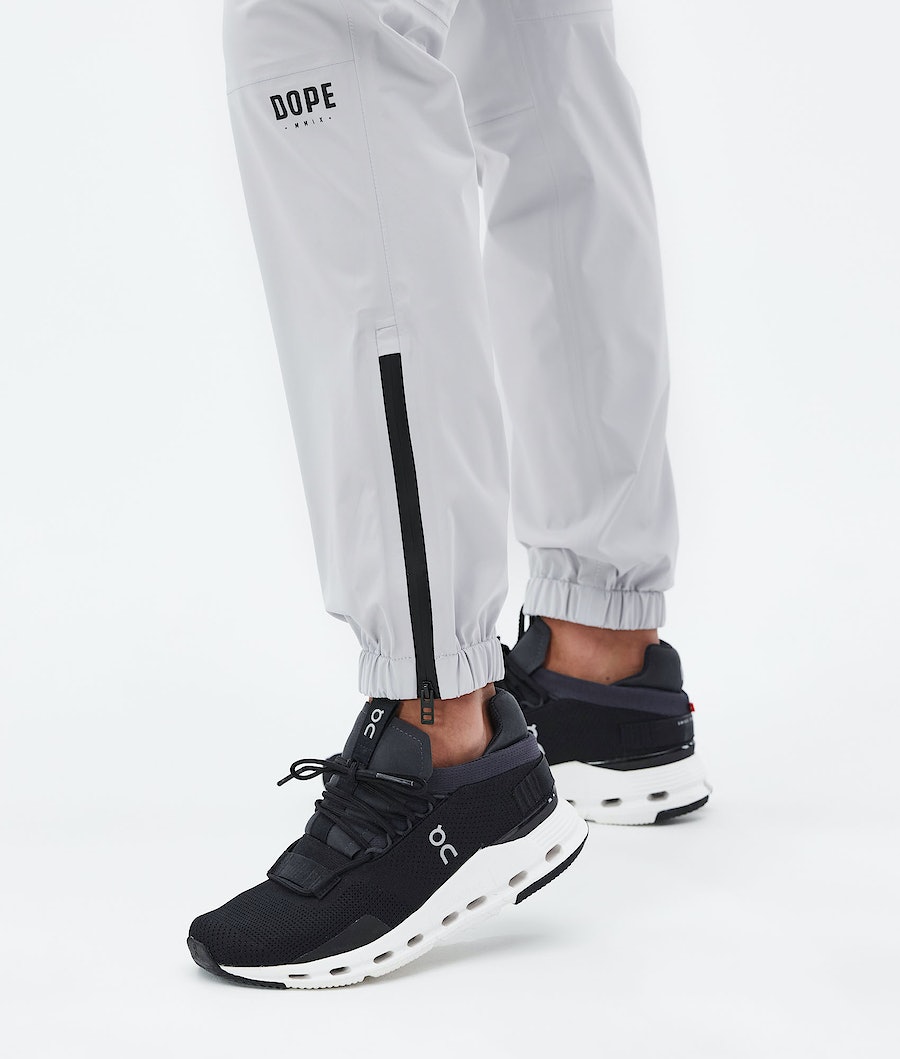 Dope Downpour W Regenhose Damen Hellgrau | JE8237951