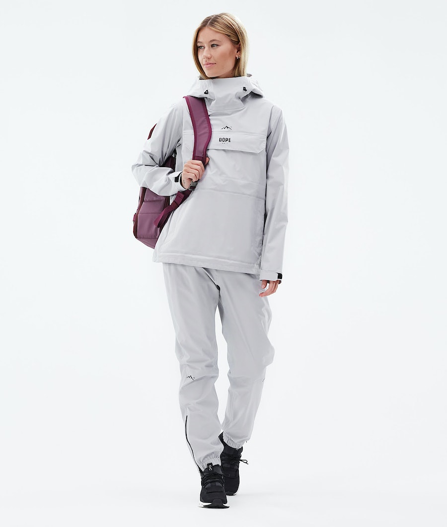 Dope Downpour W Regenjacke Damen Hellgrau | IZ8743106