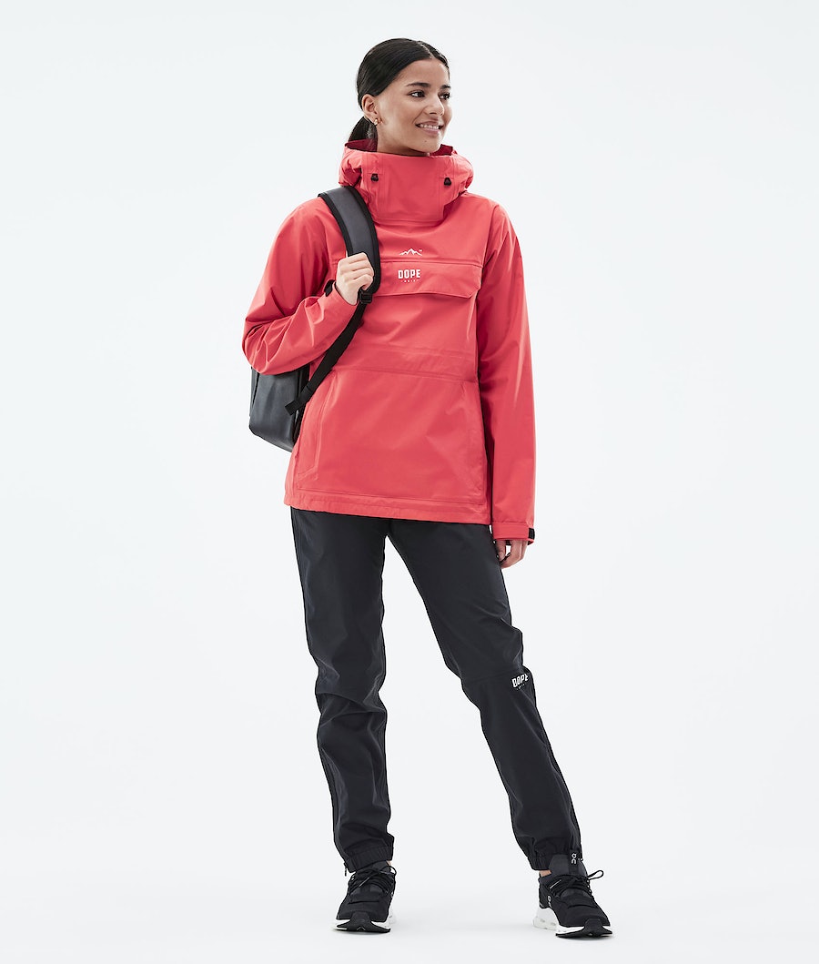Dope Downpour W Regenjacke Damen Koralle | FM7134028