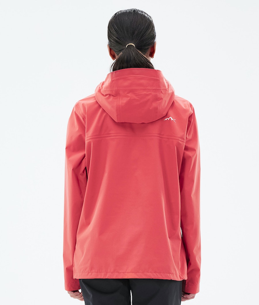 Dope Downpour W Regenjacke Damen Koralle | FM7134028