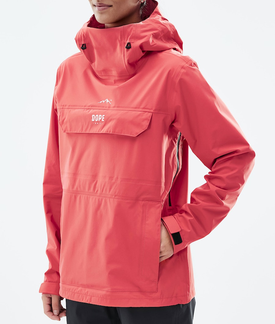 Dope Downpour W Regenjacke Damen Koralle | FM7134028