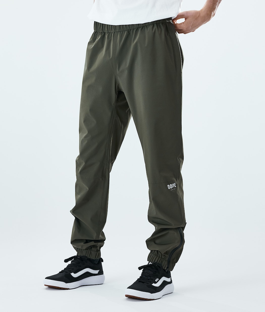 Dope Drizzard Regenhose Herren Olivgrün Grün | IB3712406