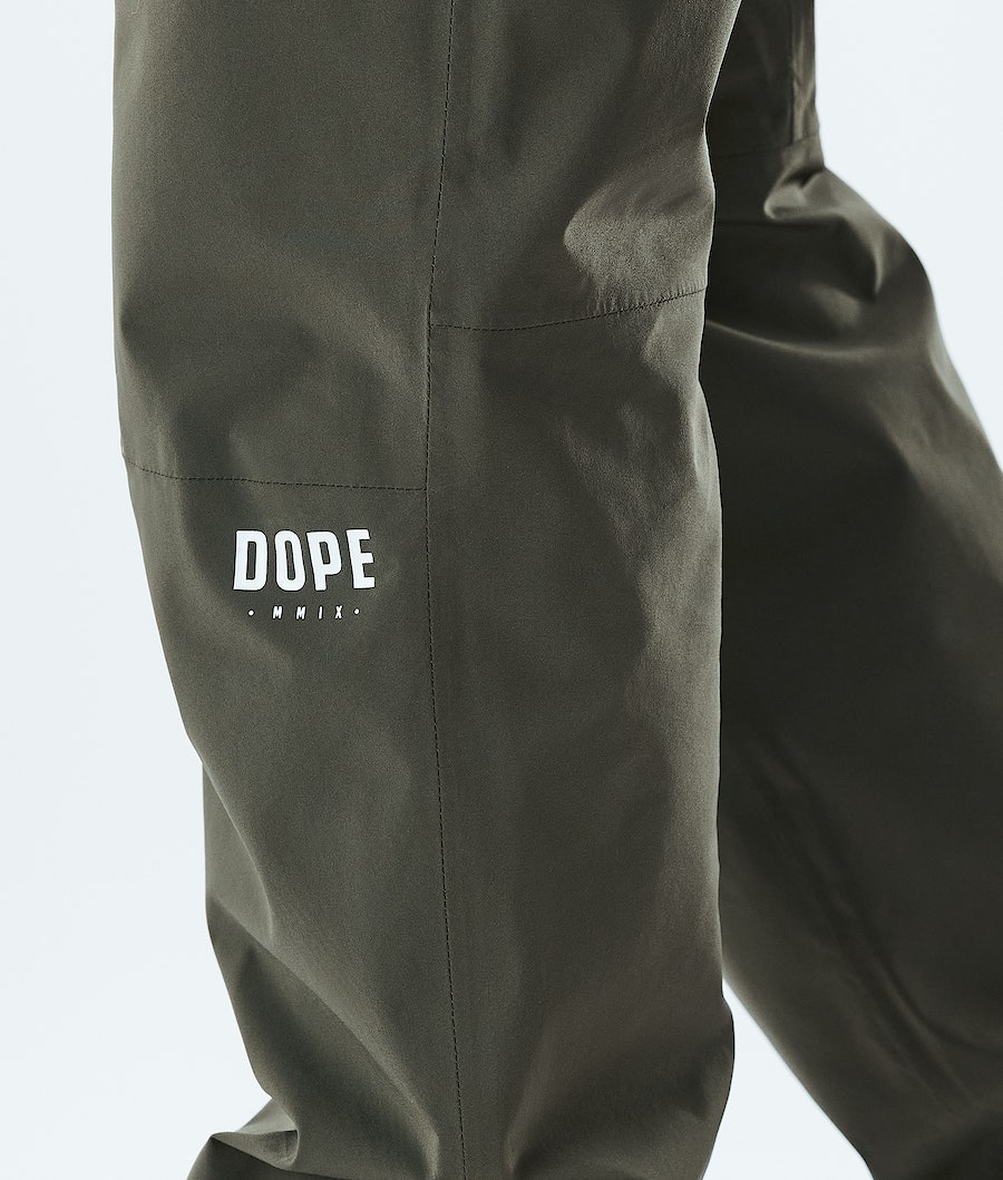 Dope Drizzard Regenhose Herren Olivgrün Grün | IB3712406