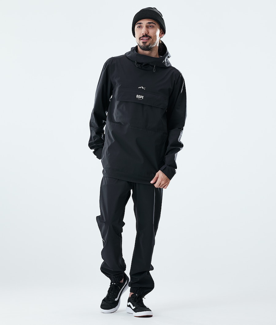 Dope Drizzard Regenjacke Herren Schwarz | VJ6173028
