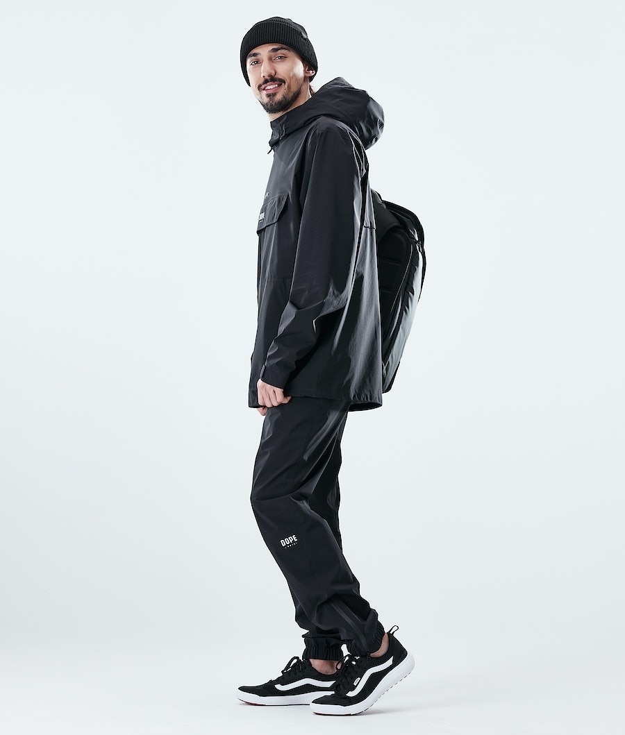 Dope Drizzard Regenjacke Herren Schwarz | VJ6173028