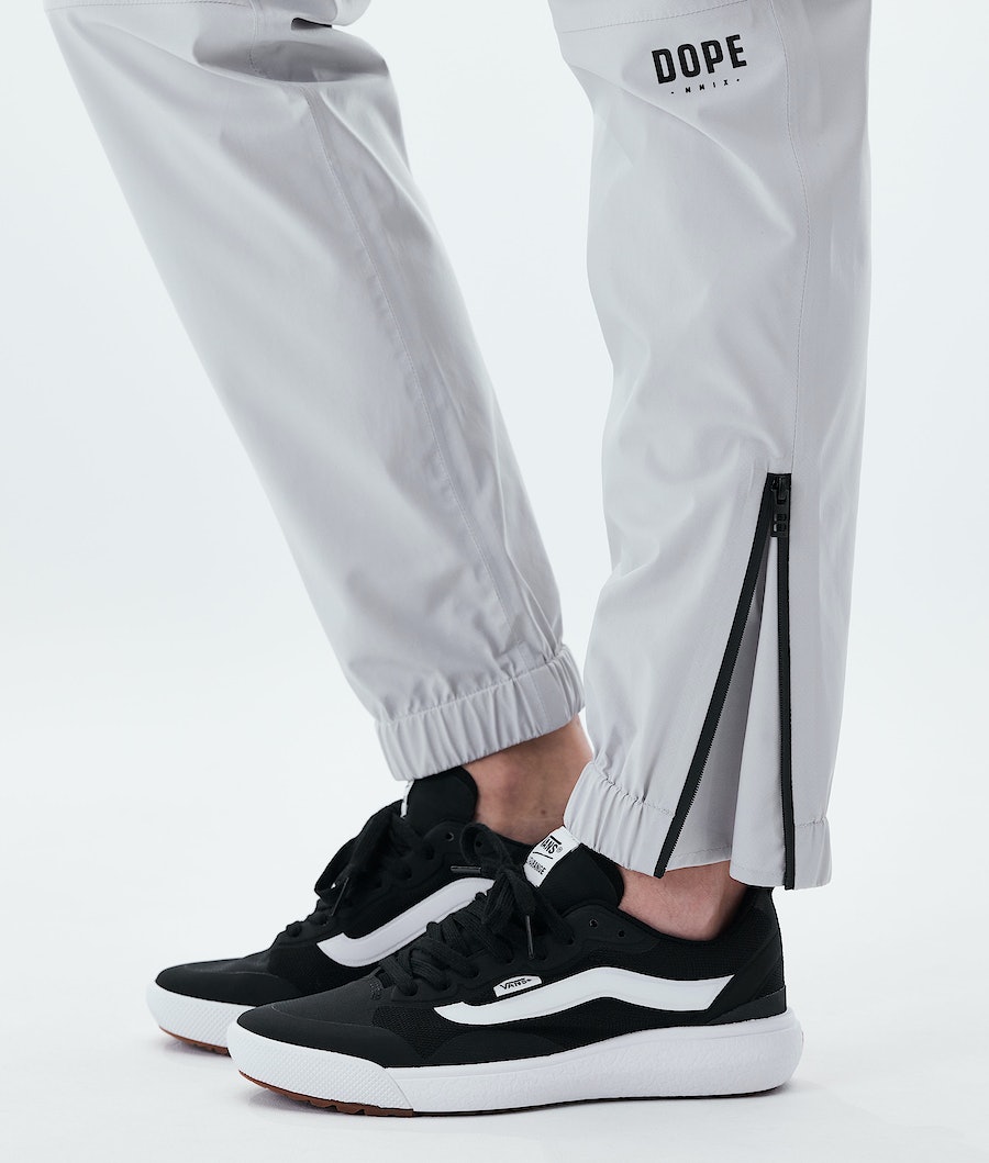 Dope Drizzard W Regenhose Damen Hellgrau | MC3204691