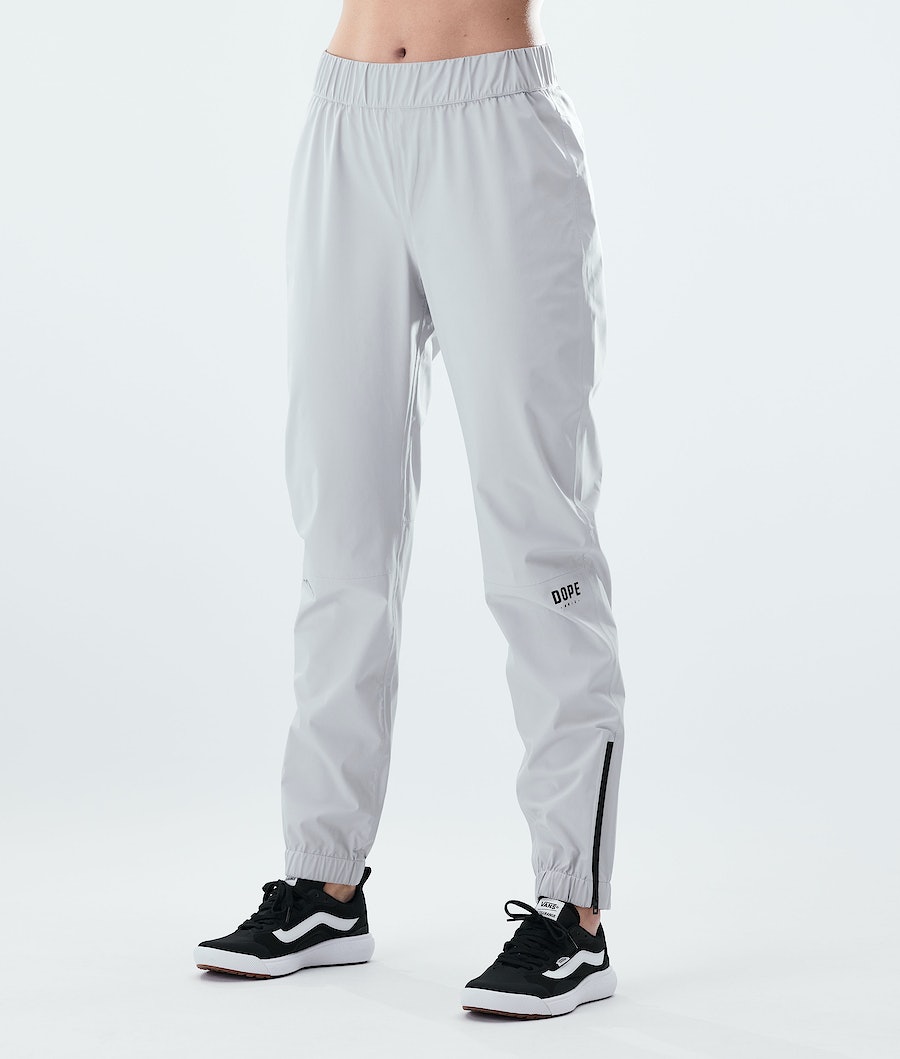 Dope Drizzard W Regenhose Damen Hellgrau | MC3204691