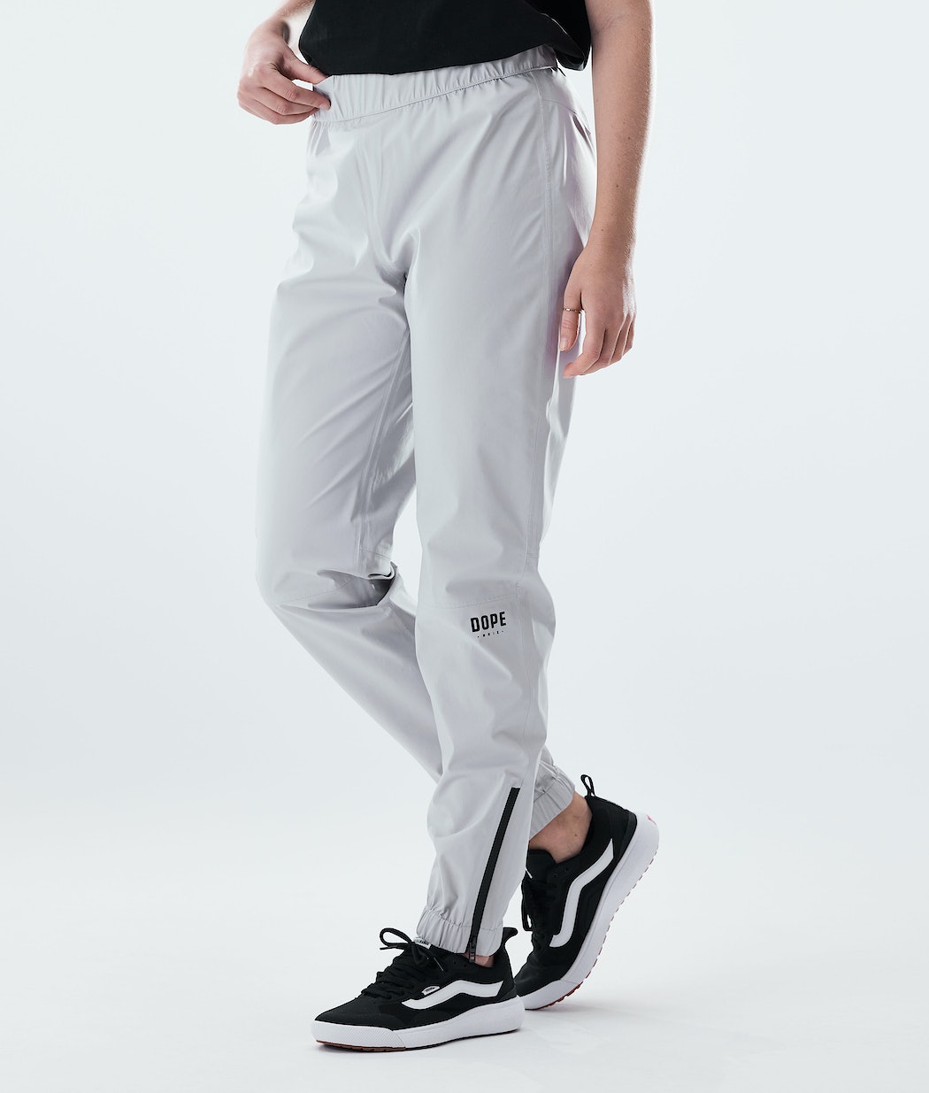 Dope Drizzard W Regenhose Damen Hellgrau | MC3204691