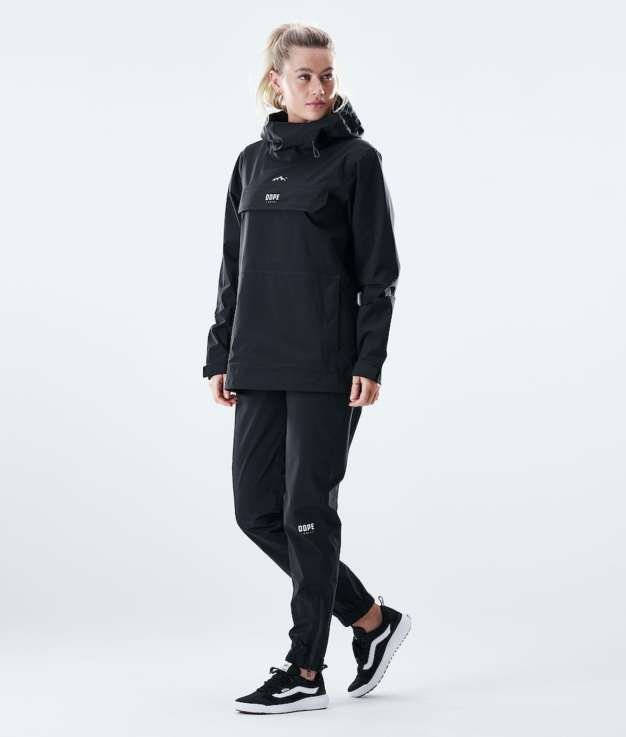 Dope Drizzard W Regenhose Damen Schwarz | TU6539041