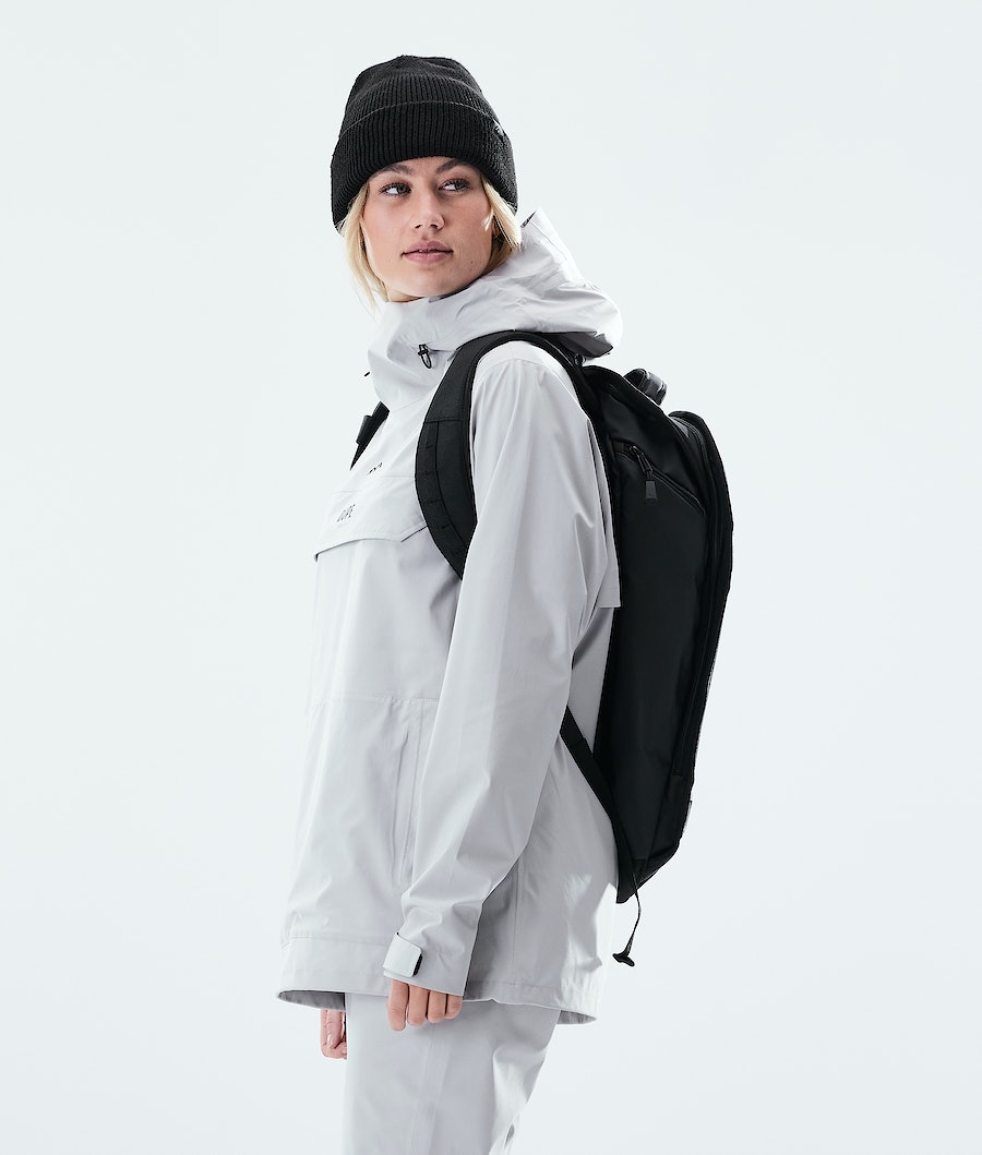 Dope Drizzard W Regenjacke Damen Hellgrau | KB9516847