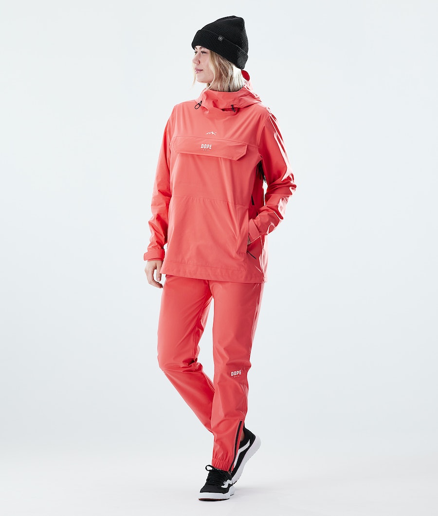 Dope Drizzard W Regenjacke Damen Koralle | RZ0543291