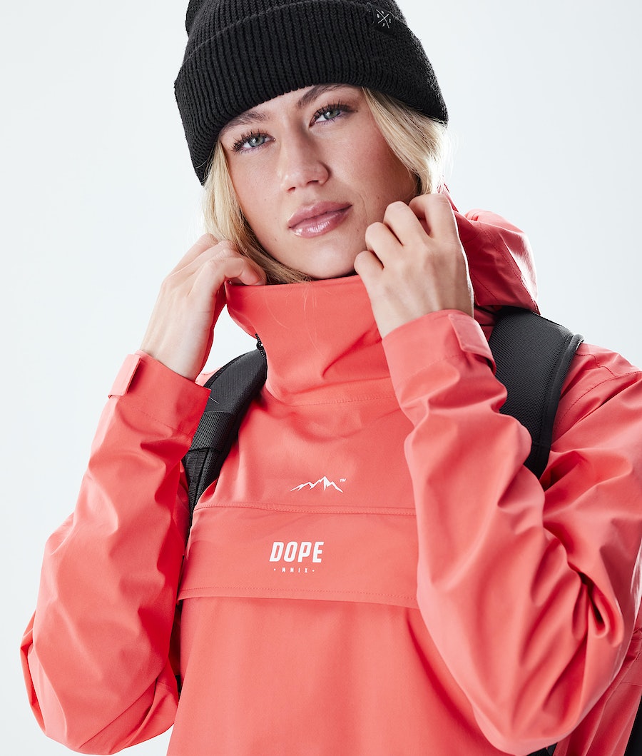 Dope Drizzard W Regenjacke Damen Koralle | RZ0543291