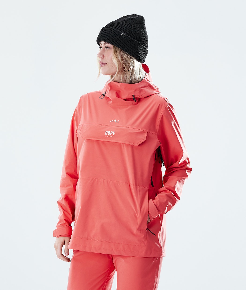 Dope Drizzard W Regenjacke Damen Koralle | RZ0543291