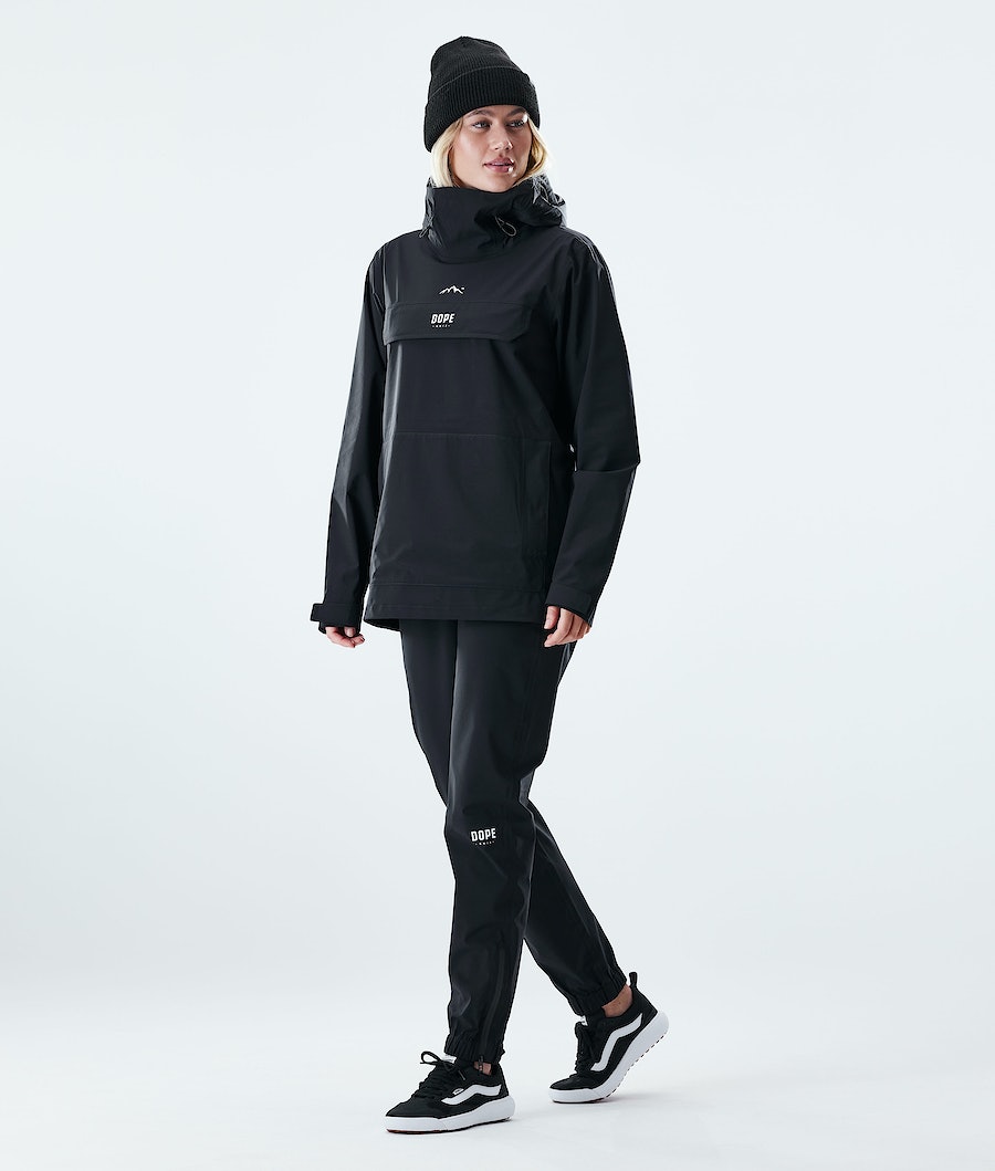 Dope Drizzard W Regenjacke Damen Schwarz | CB4928165