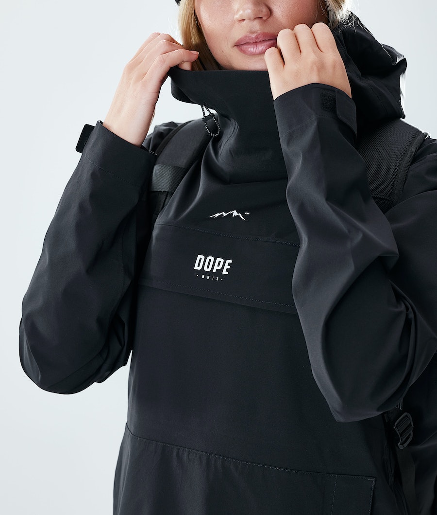 Dope Drizzard W Regenjacke Damen Schwarz | CB4928165