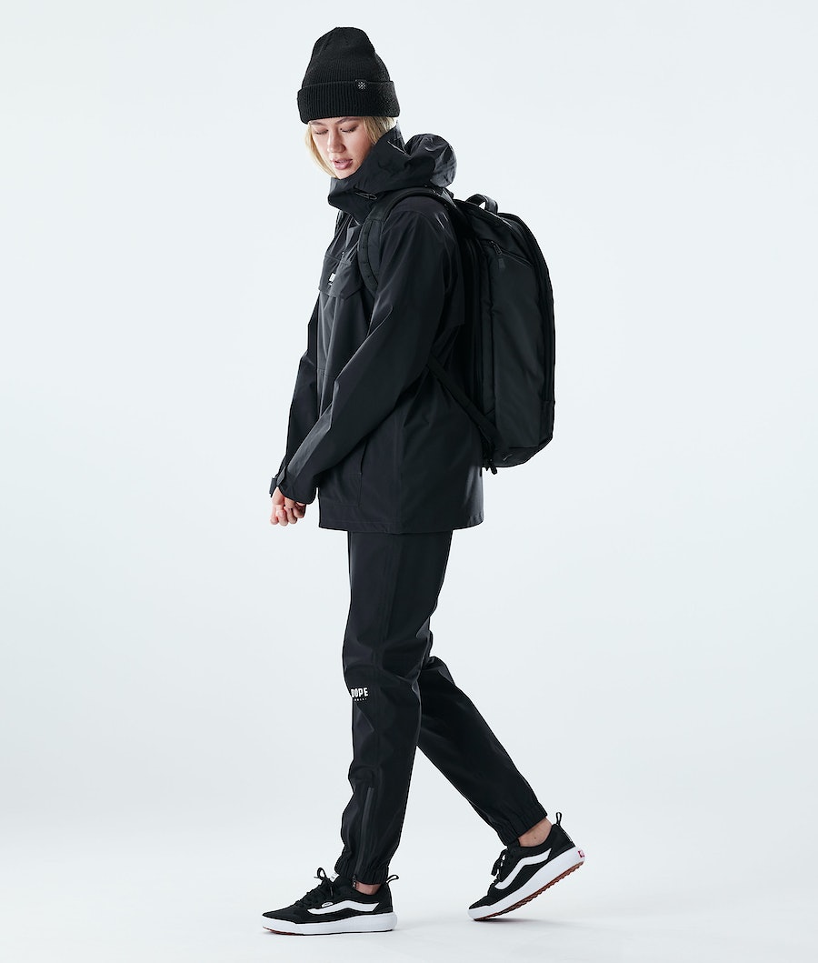 Dope Drizzard W Regenjacke Damen Schwarz | CB4928165