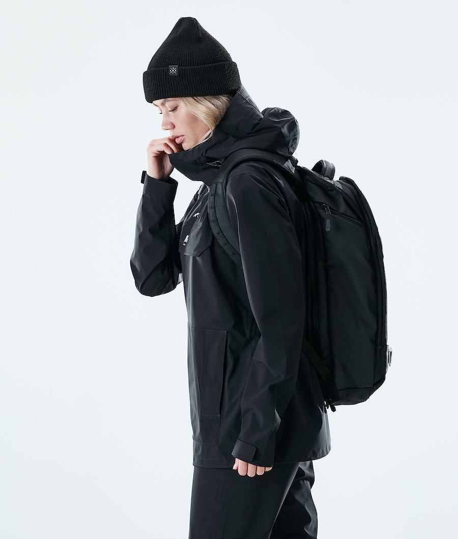 Dope Drizzard W Regenjacke Damen Schwarz | CB4928165