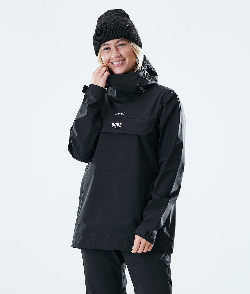 Dope Drizzard W Regenjacke Damen Schwarz | CB4928165