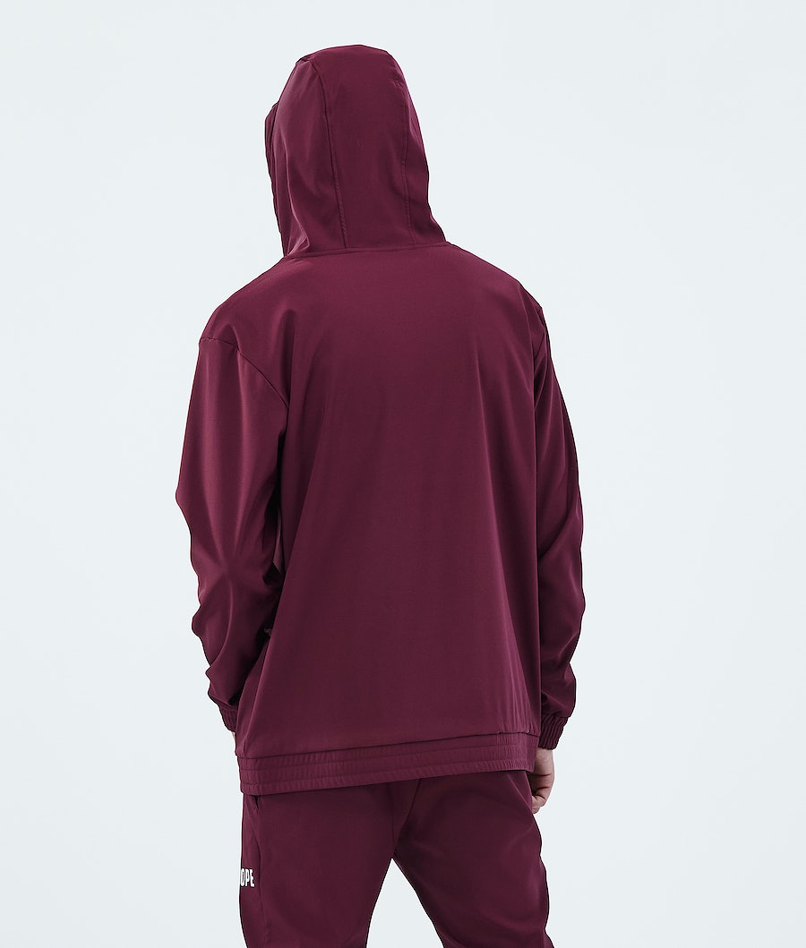 Dope Flight PO Hoodie Herren Bordeaux | AL3612947