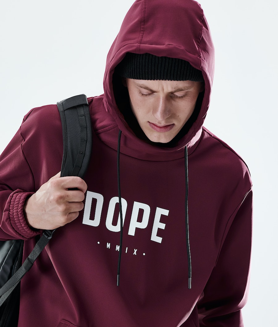 Dope Flight PO Hoodie Herren Bordeaux | AL3612947
