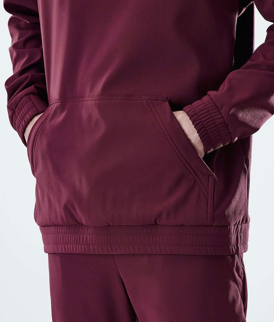 Dope Flight PO Hoodie Herren Bordeaux | AL3612947