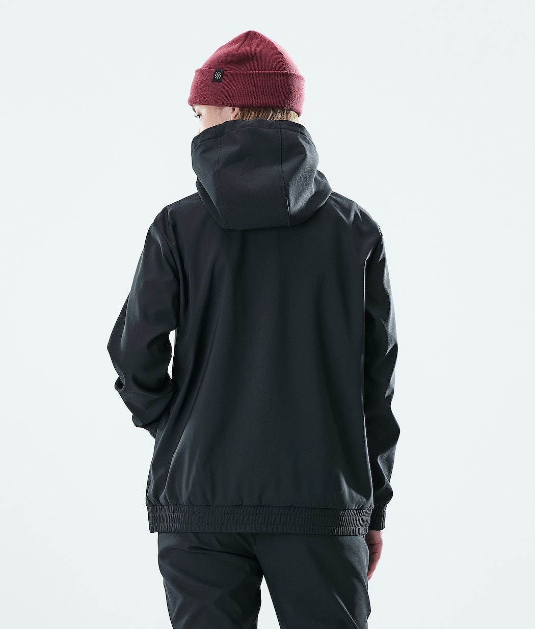 Dope Flight W PO Hoodie Damen Schwarz | VF2149783