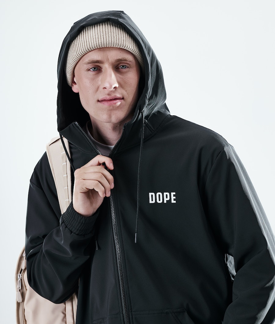 Dope Flight Zip Hoodie Herren Schwarz | MC4836109