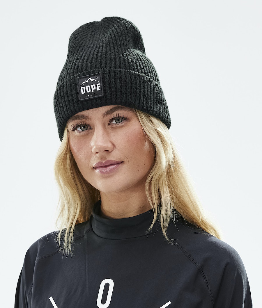 Dope Gerippt Paradise Mütze Damen Schwarz | ST3048165