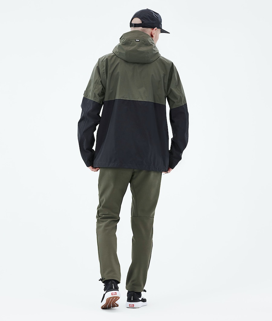 Dope Hiker Light Skijacke Herren Olivgrün Grün Schwarz | KS4359670