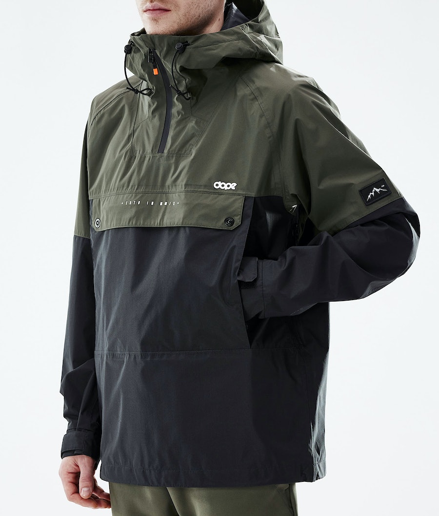 Dope Hiker Light Skijacke Herren Olivgrün Grün Schwarz | KS4359670