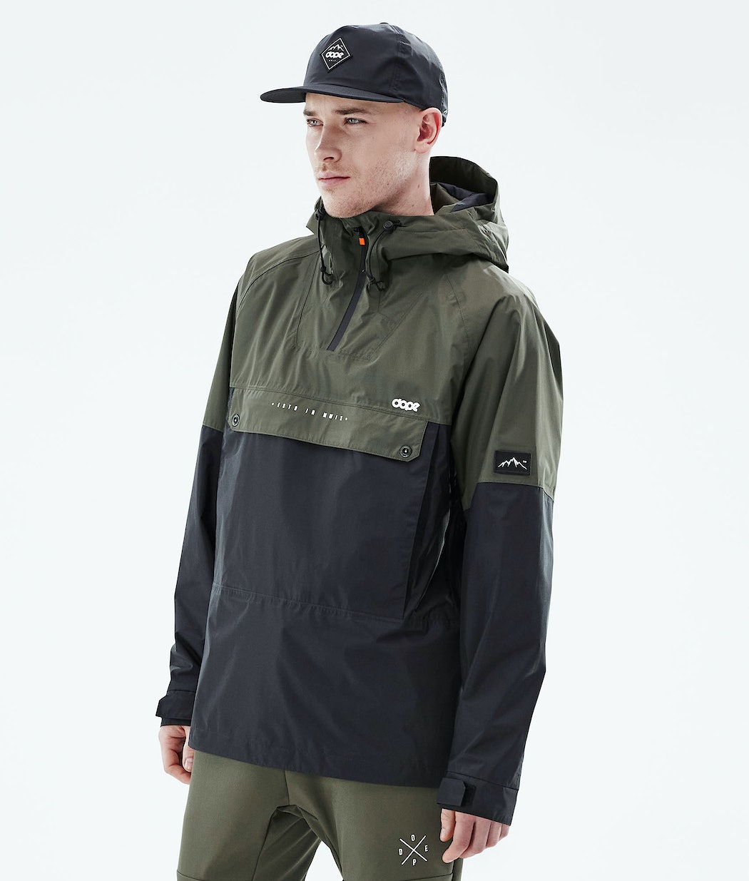 Dope Hiker Light Skijacke Herren Olivgrün Grün Schwarz | KS4359670